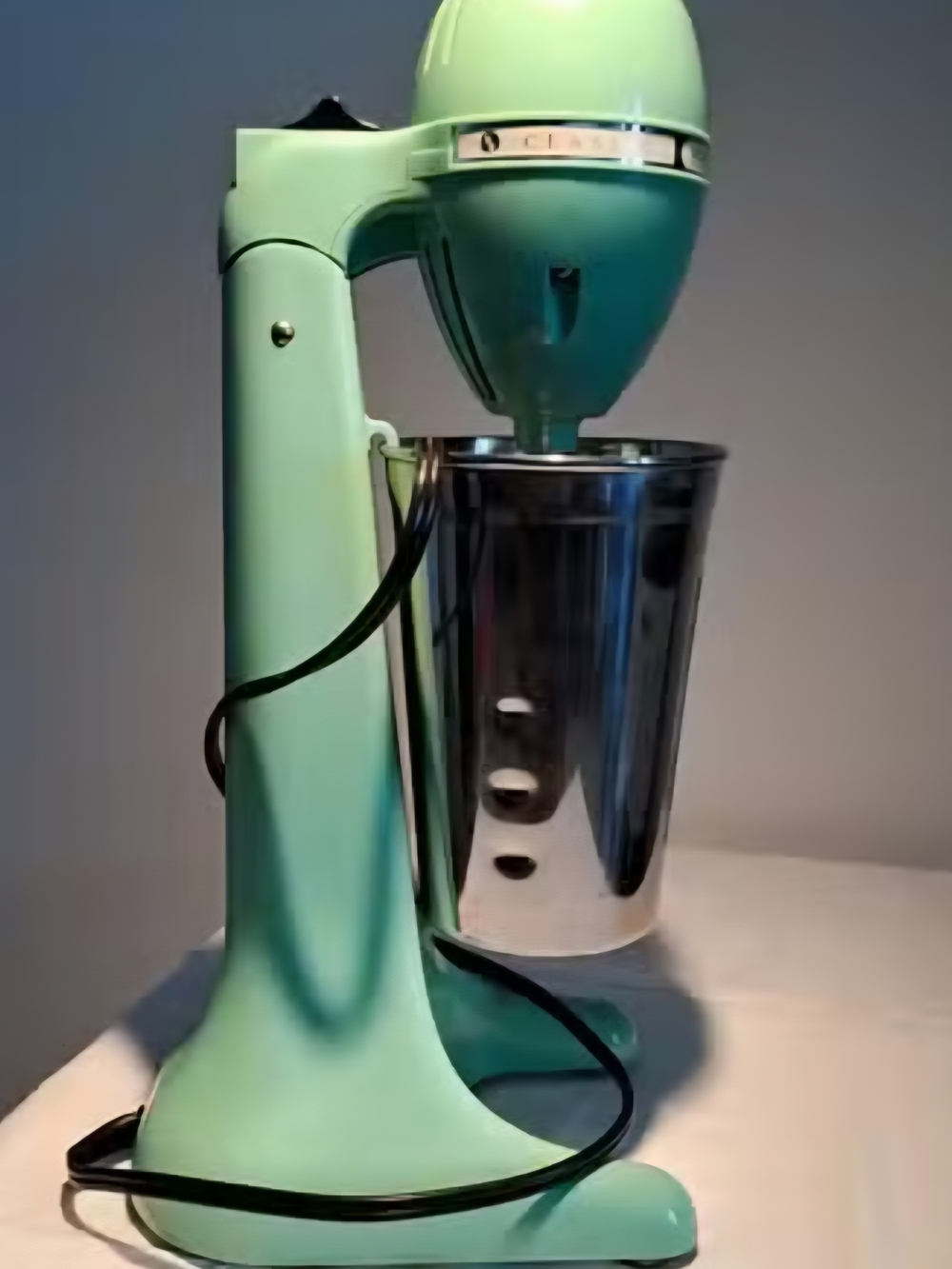 1970s Hamilton Beach Proctor Silex Retro Mint Green Countertop Milkshake Mixer